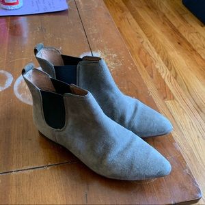 Madewell Grey Booties